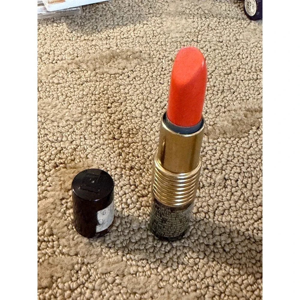Vintage Revlon Super Frost Lipstick 24 Snow Orange‎ Discontinued Rare Cosmetic